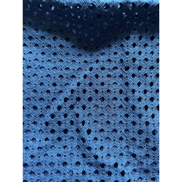 Skies Are Blue Womens/Teen Mini/Midi Eyelet Lace Fringe Dress Size Small Fringe - Picture 5 of 7